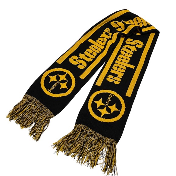 Pittsburgh Steelers Knit Scarf - Picture 3 of 4
